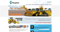 Desktop Screenshot of braztrading.com.br